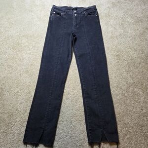 PAIGE Cindy Black Ankle Jeans-Size 26